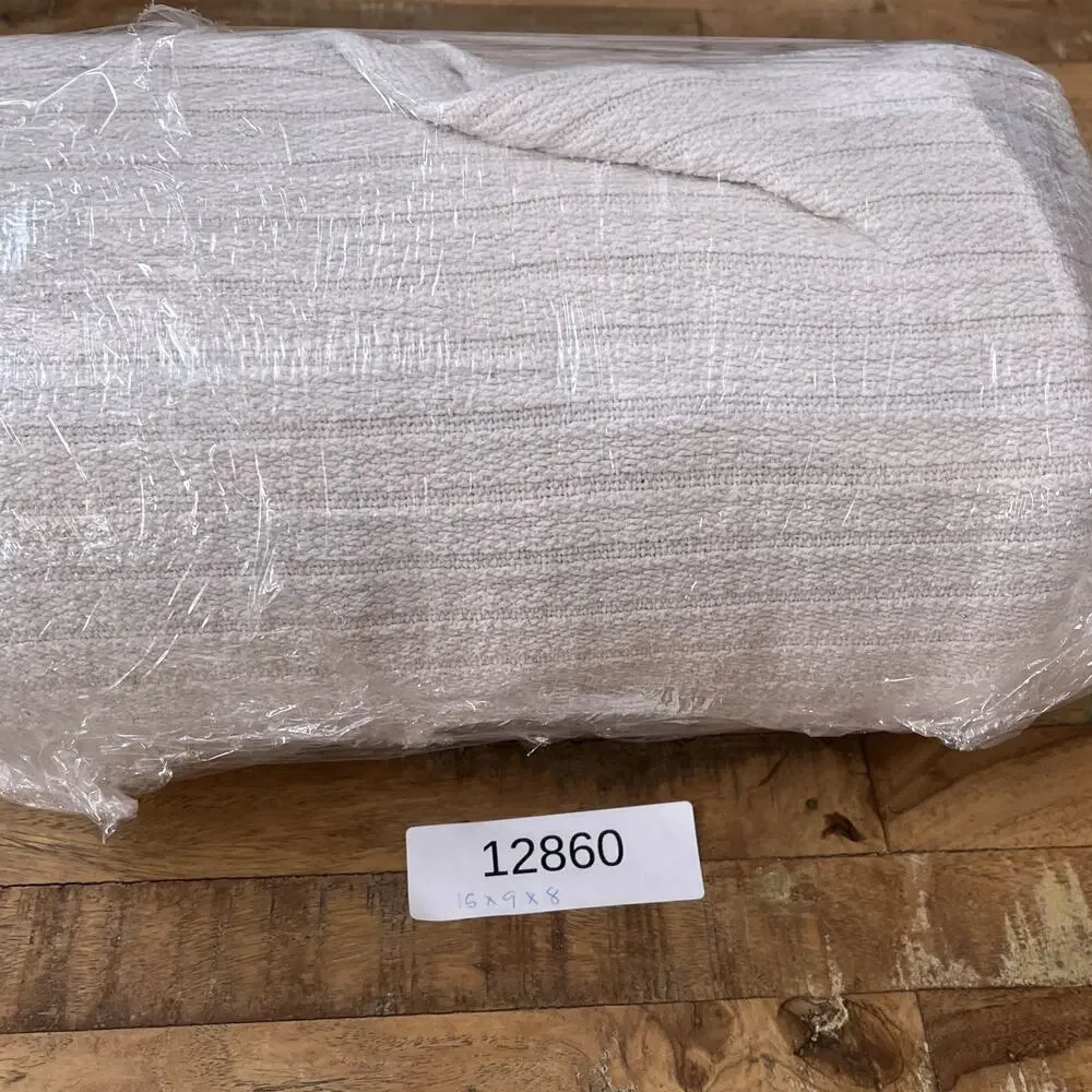 Vintage Ralph Lauren Ivory 100% Cotton Woven King Bedspread Cover